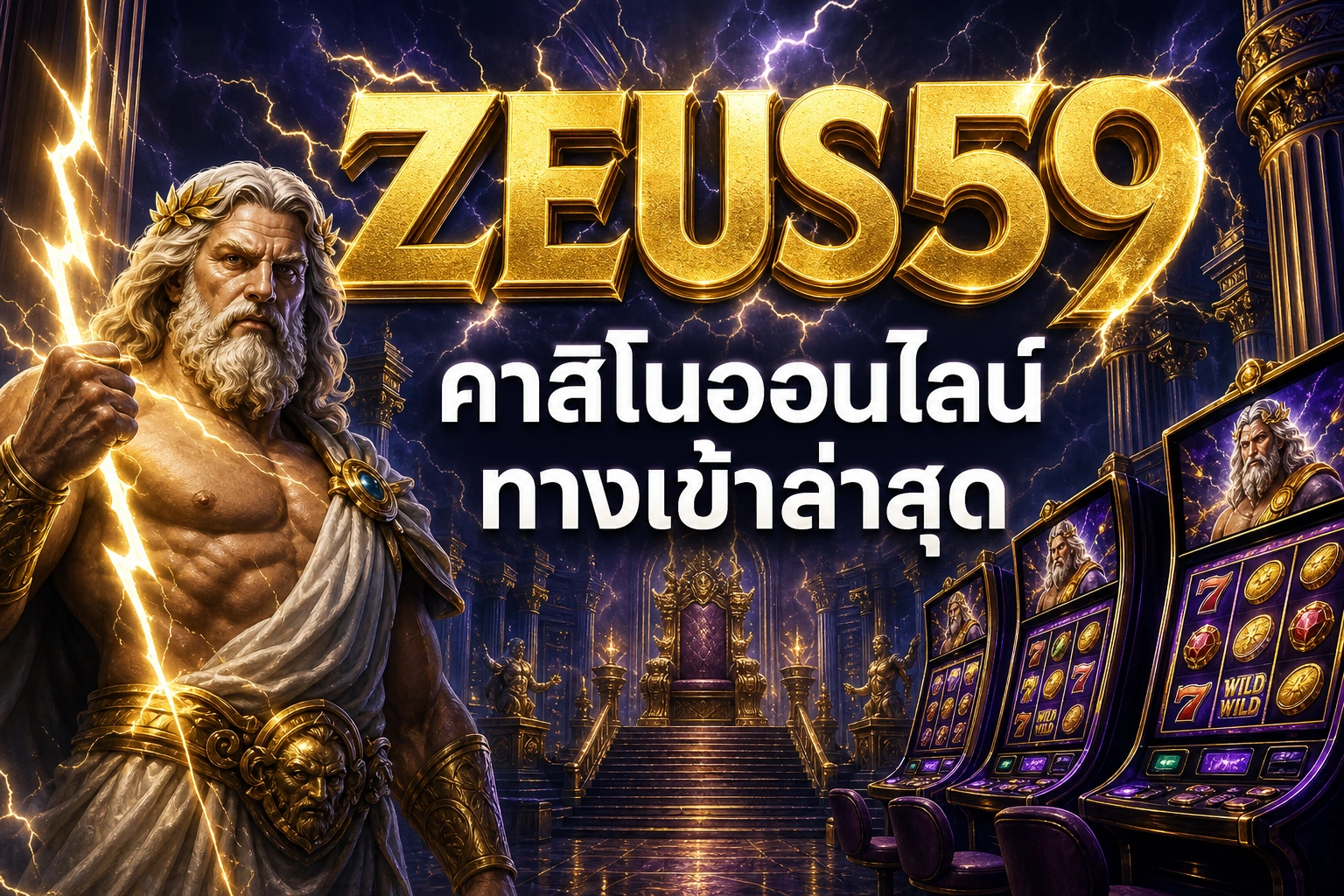ข้อกำหนดการฝาก-ถอน ZEUS59 — ZEUS59
